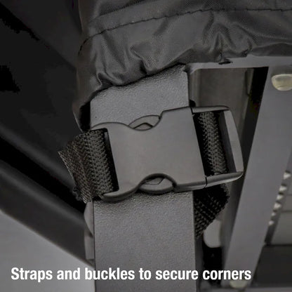 96  Waterproof Patio Furniture Cover, Black by National Tree Company - 96 in