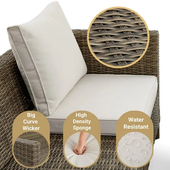 4 - Person Outdoor Seating Group with Cushions