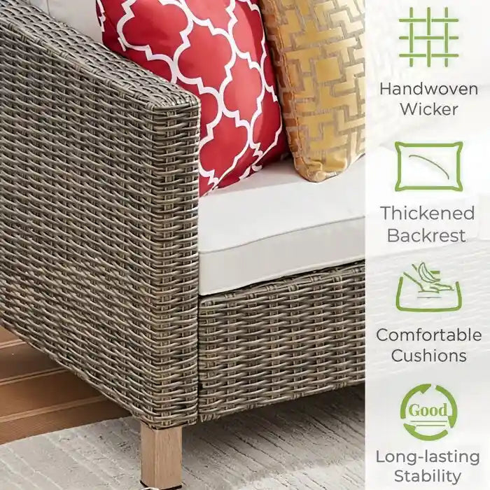 4 - Person Outdoor Seating Group with Cushions