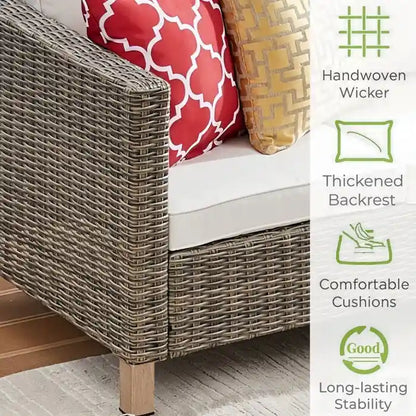 4 - Person Outdoor Seating Group with Cushions