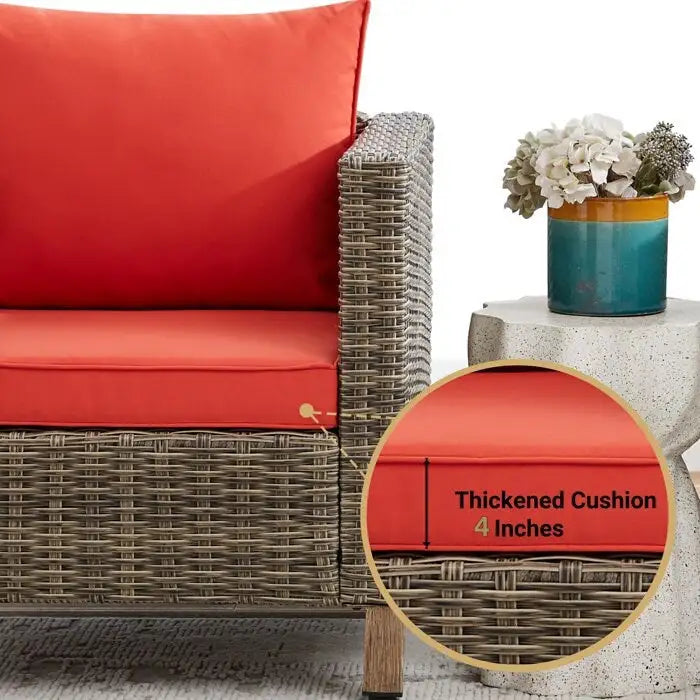 4 - Person Outdoor Seating Group with Cushions