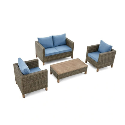 4 - Person Outdoor Seating Group with Cushions