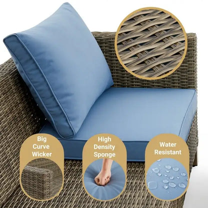 4 - Person Outdoor Seating Group with Cushions