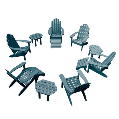 HIGHWOOD 12-Piece Adirondack Patio Conversation Set