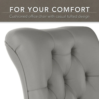 Bush Furniture Salinas 48W Computer Desk with Hutch and Office Chair