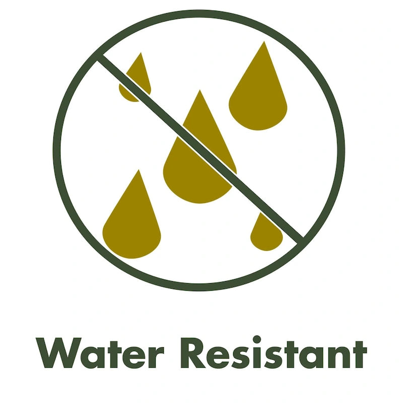 24  Round Mango Solid Round Outdoor Pouf Ottoman with Welt - 24 D x 13.5  H