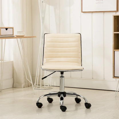 Carson Carrington Lund Modern Chrome Office Chair