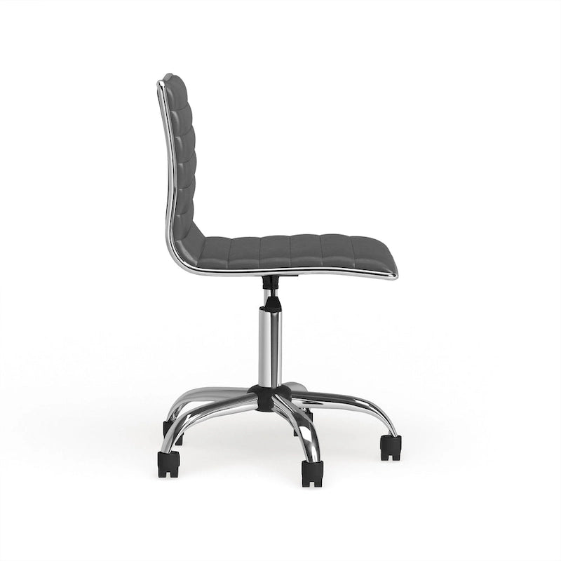 Carson Carrington Lund Modern Chrome Office Chair