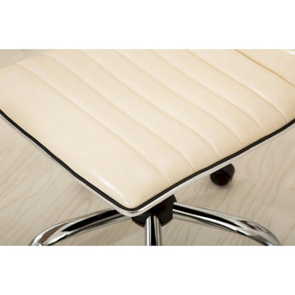 Carson Carrington Lund Modern Chrome Office Chair