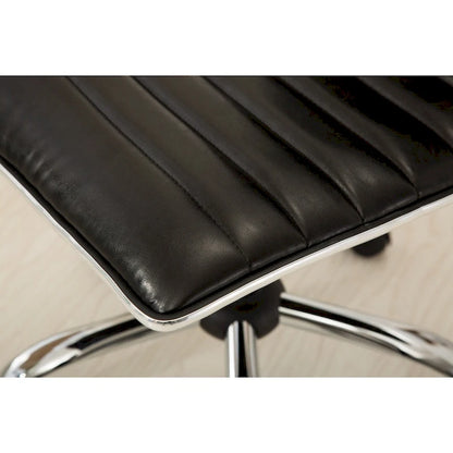 Carson Carrington Lund Modern Chrome Office Chair