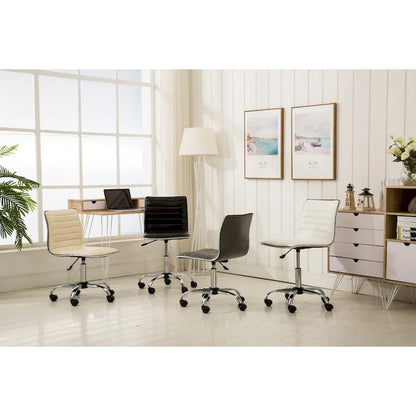 Carson Carrington Lund Modern Chrome Office Chair