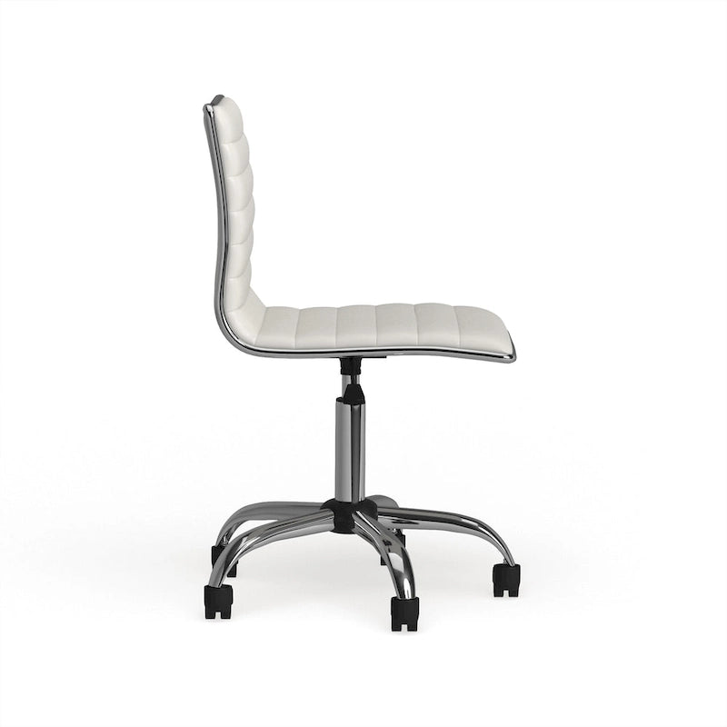 Carson Carrington Lund Modern Chrome Office Chair
