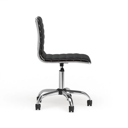 Carson Carrington Lund Modern Chrome Office Chair