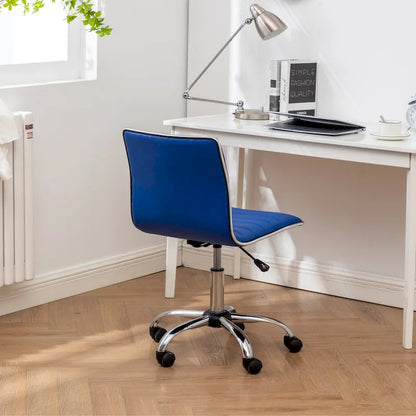 Carson Carrington Lund Modern Chrome Office Chair