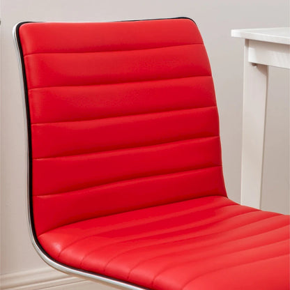 Carson Carrington Lund Modern Chrome Office Chair