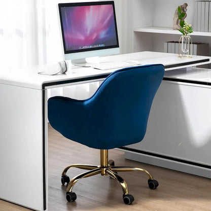 Howtai Swivel Home Office Chair with Rollers