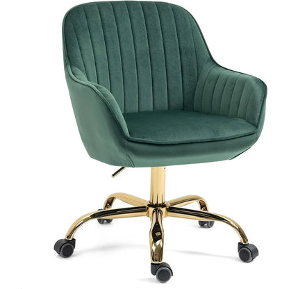 Howtai Swivel Home Office Chair with Rollers