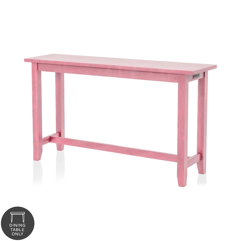 Furniture of America Ibella 64-inch Counter Height Table with USB Port