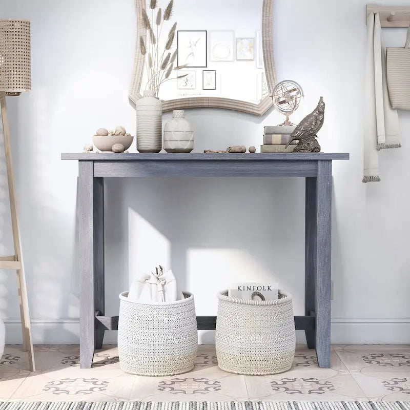 Furniture of America Ibella 64-inch Counter Height Table with USB Port