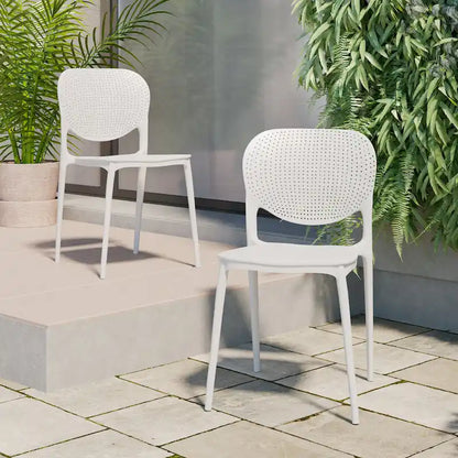 Amazonia Pierrer Outdoor Teak Wood Patio Extendable Dining Set