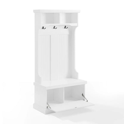 Crosley Shoreline Hall Tree - 31.5  W x 15.75  D x 64.25  H