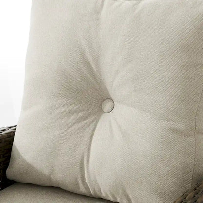 Rockport Outdoor Wicker High Back Loveseat - 67 W x 28 D x 37.5 H