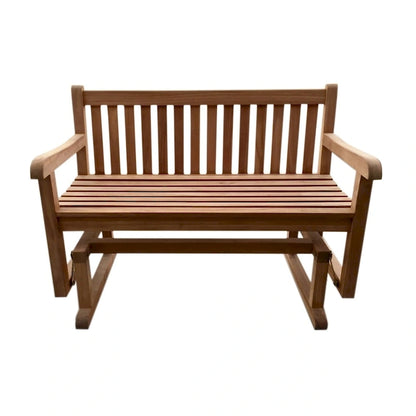Teak Glider Bench