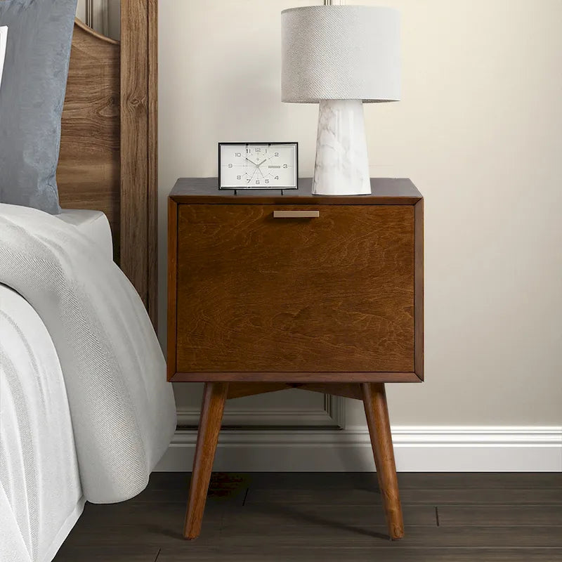 Isabel Mid-Century 2 - Drawer Wood Nightstand by HULALA HOME