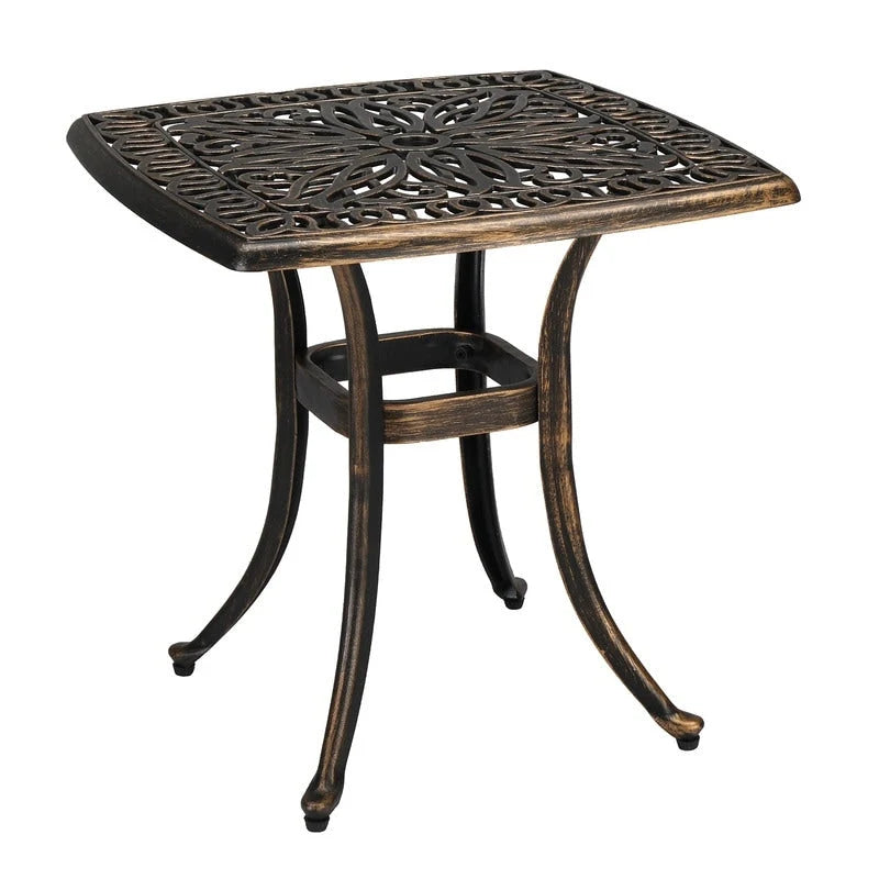 21  Cast Aluminum Outdoor Patio Dining Table