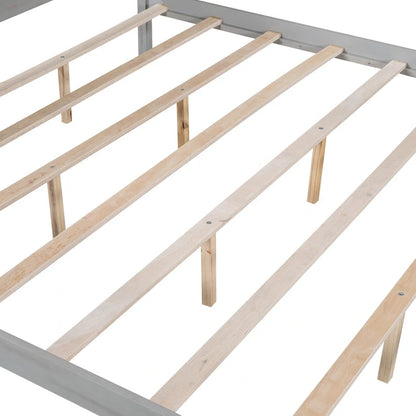 King Size Canopy Platform Bed