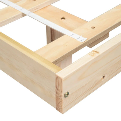 King Size Floating Bed with LED Lights