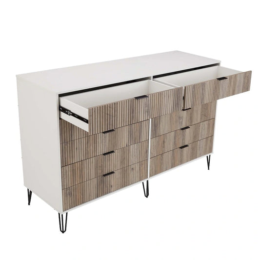 Manhattan Comfort Dumbo Modern 10-Drawer Double Tall Dresser