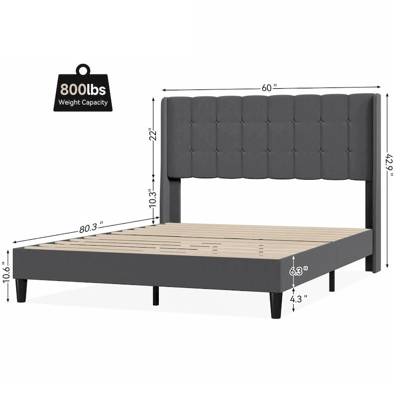 Bed Frame with Headboard