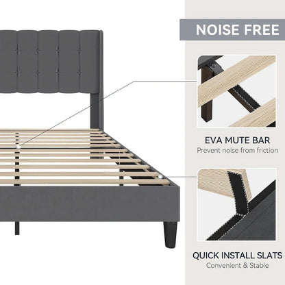 Bed Frame with Headboard