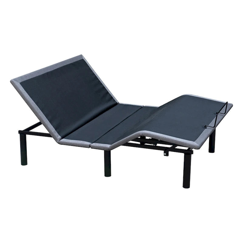 Adjustable Bed Base with Remote Head and Foot Adjustment