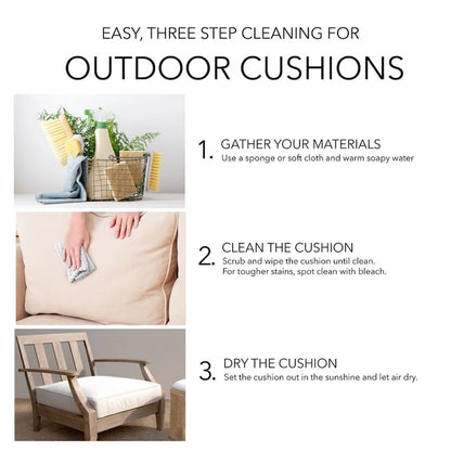 Sorra Home Sunbrella Pendleton Outdoor Bean Lounger - 54 in W x 38 in W x 21 in H