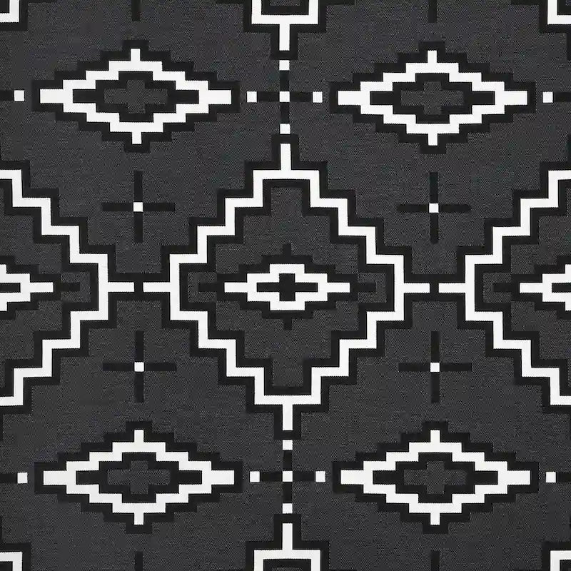 Sorra Home Sunbrella Pendleton Outdoor Bean Lounger - 54 in W x 38 in W x 21 in H