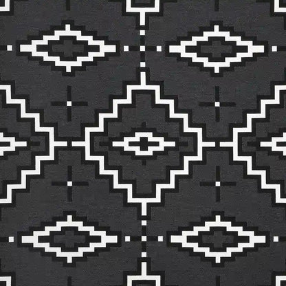 Sorra Home Sunbrella Pendleton Outdoor Bean Lounger - 54 in W x 38 in W x 21 in H