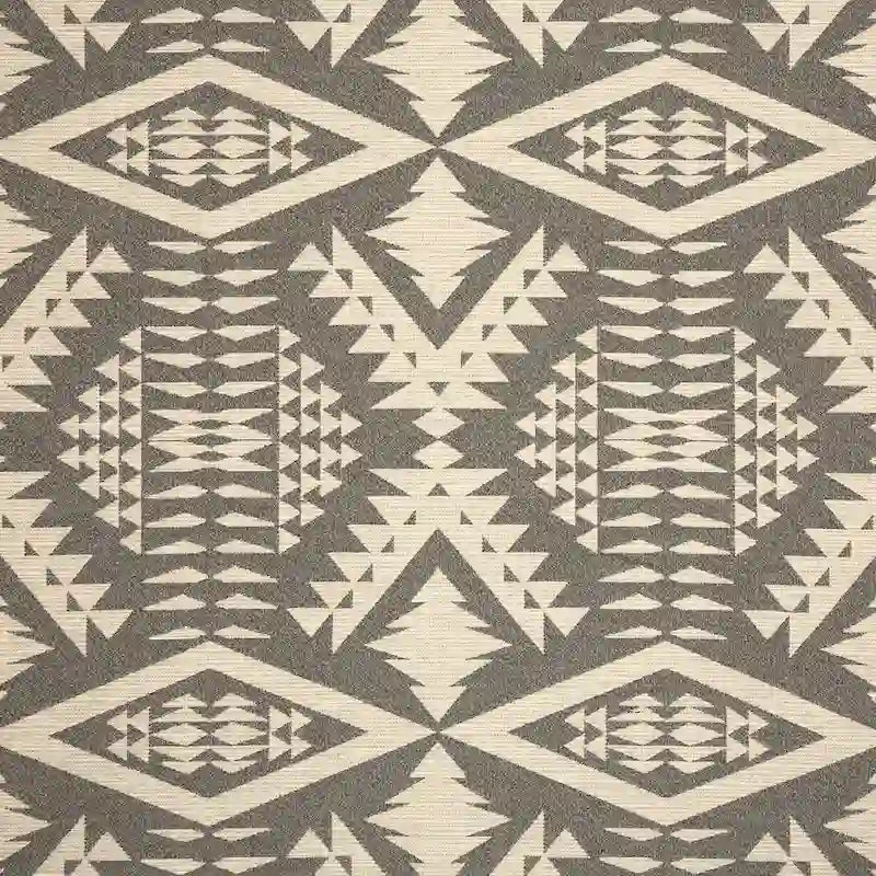 Sorra Home Sunbrella Pendleton Outdoor Bean Lounger - 54 in W x 38 in W x 21 in H