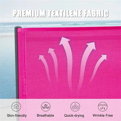 Outdoor Adjustable Backrest Lounge Chair with Side Table (Set of 3) - N/A