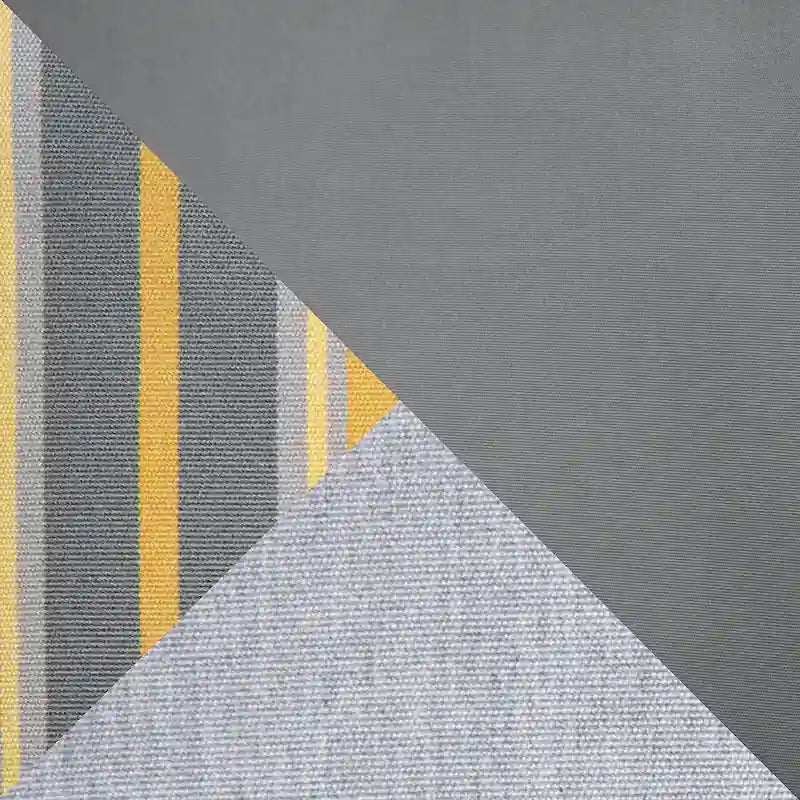 Milo Espresso 6 Piece Sunbrella Outdoor Patio Sectional with Table