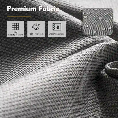 XIZZI 6-piece Wicker Patio Furniture Conversation Seating Set with Fire Pit