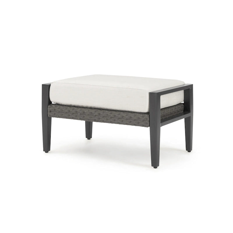 Vistano 7 Piece Sunbrella Outdoor Patio Motion Fire Seating Set - Gray