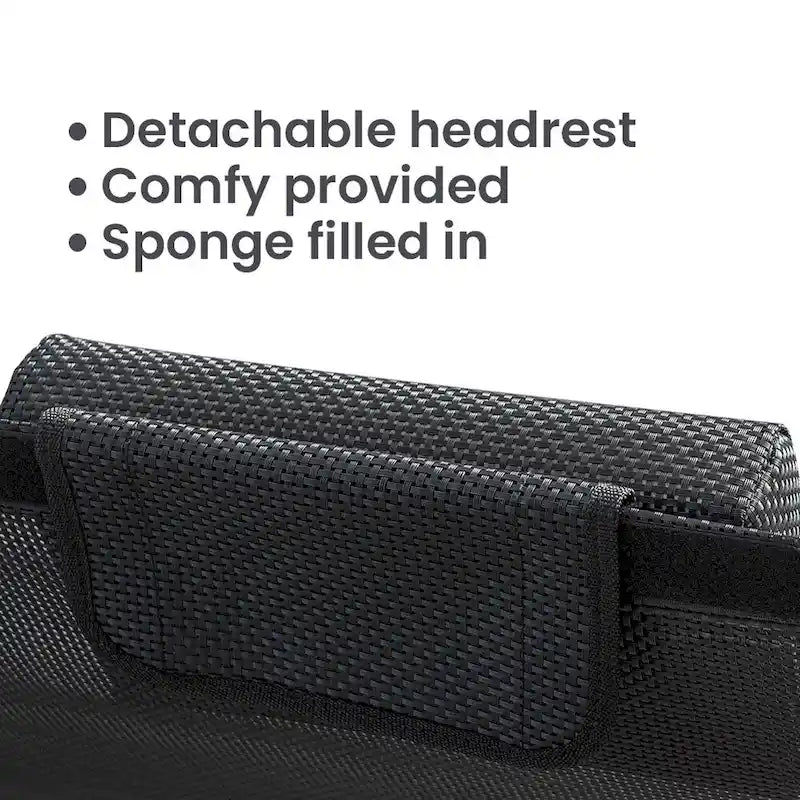 VredHom Outdoor Double Chaise Lounge Rocking Bed - 67.3  L x 54.5  W x 65.7  H