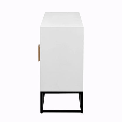 Luxurious Cabinet with Unique Support Legs and Adjustable Shelves