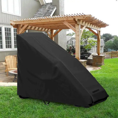 Collapsible Lounge Chair Cover - 400D Oxford Fabric with PU Coating, Waterproof & Dustproof, 58 L x 26 W x 44 H