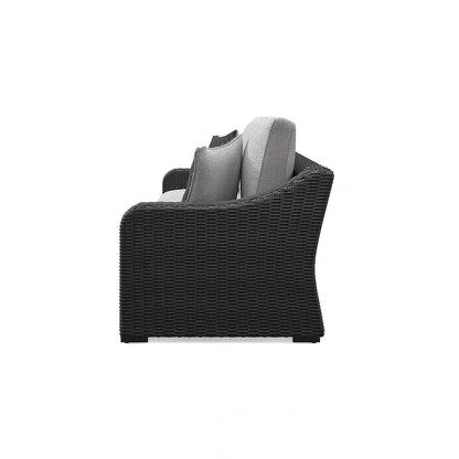 Signature Design by Ashley Beachcroft Outdoor Sofa and 2 Chairs with Coffee Table