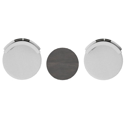 Corvus Donges 3-piece Outdoor Wicker Conversation Set