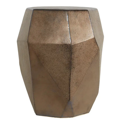 Uttermost Maquette Bronze Garden Stool - 15 W x 18 H x 15 D