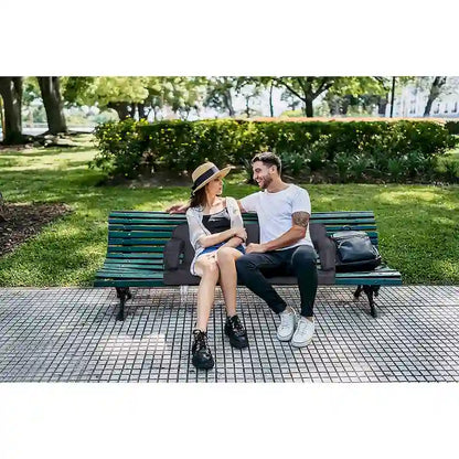 Foldable Heated Stadium Seat with Back Support, Oversized Bleacher Seat with Thick Padding and Cushion, for Outdoor Activities